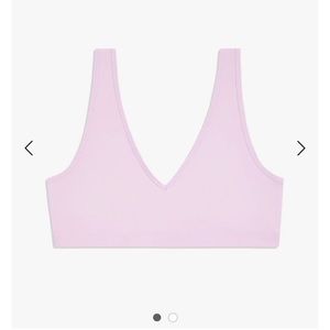 WEWOREWHAT | Active V-Neck Bra Top in Lilac
